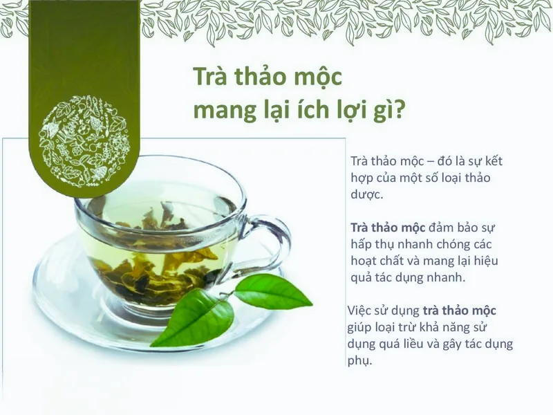 Lợi ích của trà thảo mộc