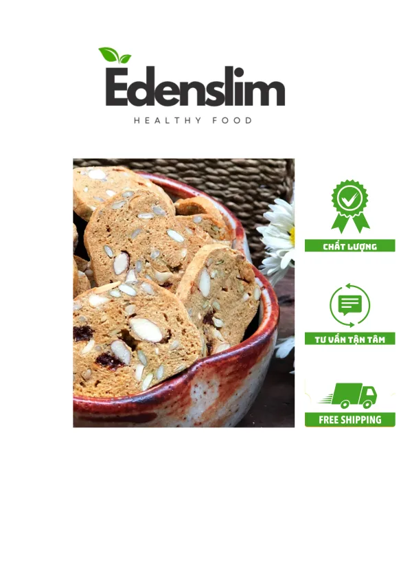 Bánh Cookie yến mạch mix hạt