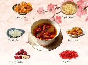 Cách pha trà dưỡng nhan 7 vị