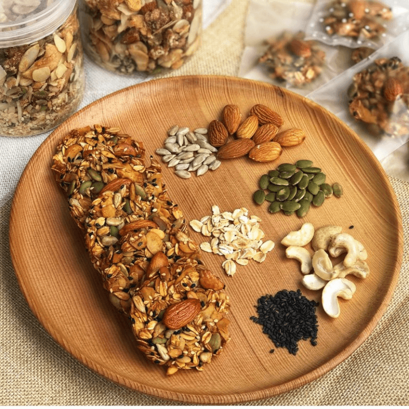 Bánh healthy và các loại nguyên liệu